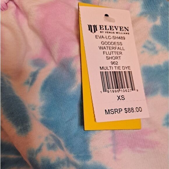 ELEVEN by Venus Williams Goddess Waterfall Flutter Shorts NWT Size XS - Picture 2 of 7
